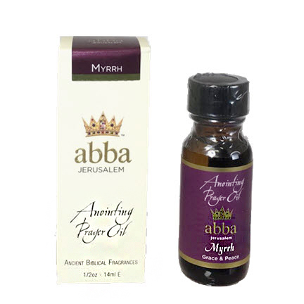 Myrrh Anointing Prayer Oil 0.5oz - Abba Oils Ltd